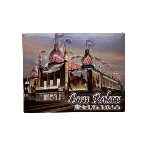 Corn Palace Pop Out Magnet