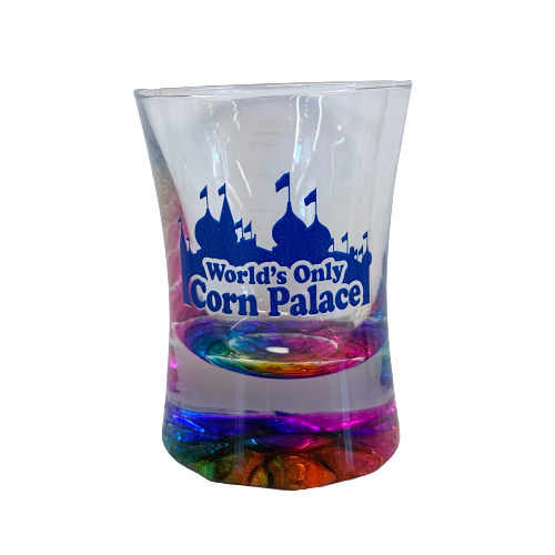 Tie Dye Tall Shot Glass