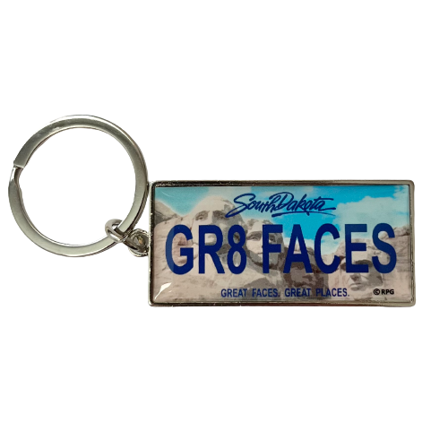License Plate Keychain