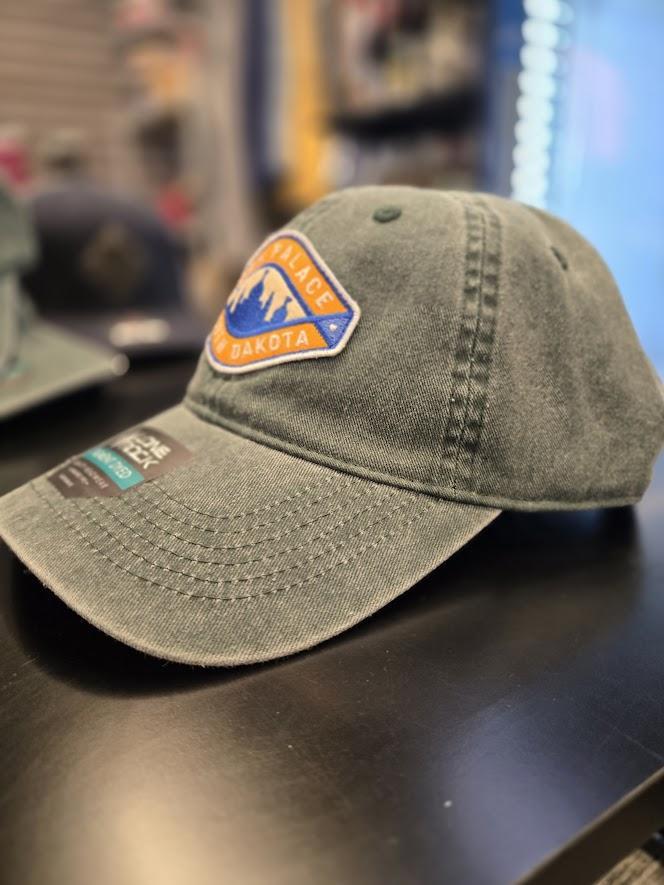 LR Grn Fitted Cotton Mountain Hat