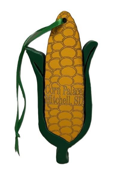 Corn Cob Ornament Wooden