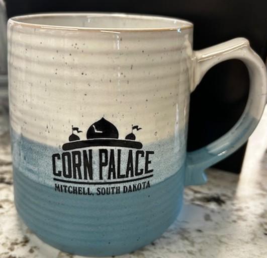 Blue Wave Ceramic Coffee Mug