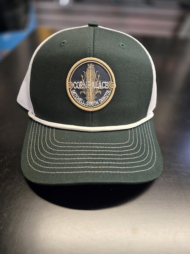 The Game Trucker Hat Green/White