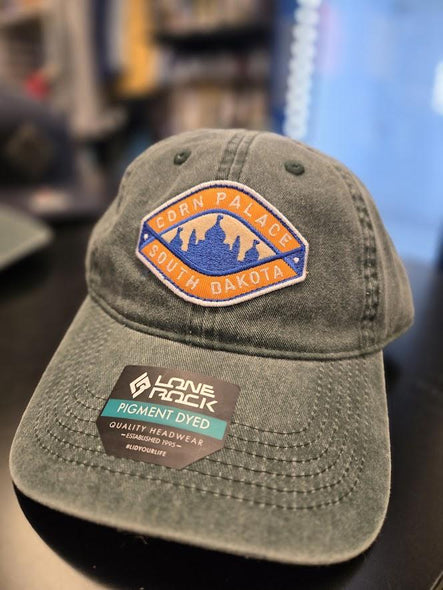 LR Grn Fitted Cotton Mountain Hat