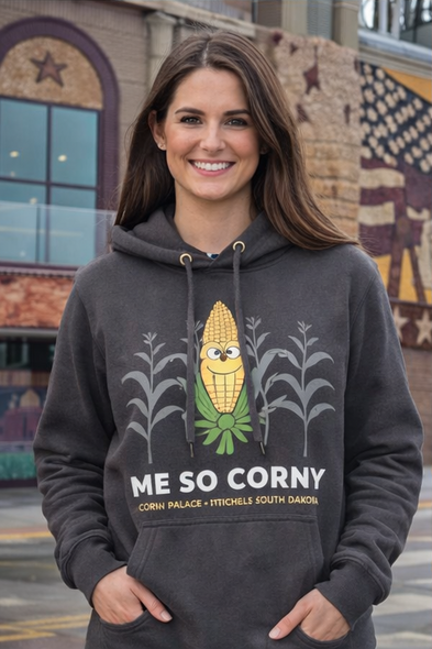 Me So Corny Hooded Sweatshirt - Corn Palace Gift Shop