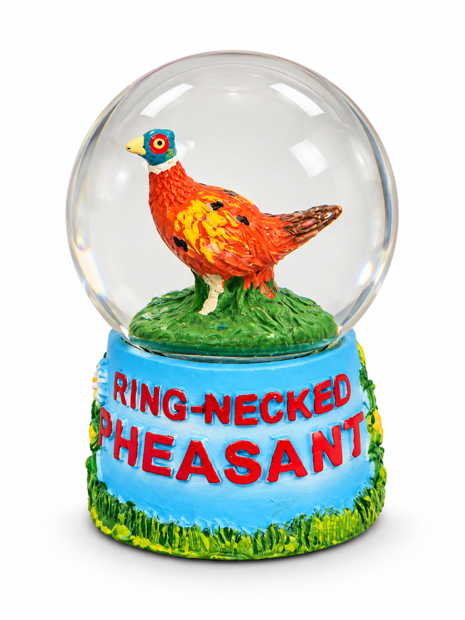 Pheasant Snow Globe