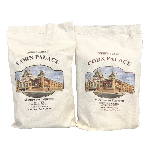 Cloth Canvas Bag Popcorn (3 pack)
